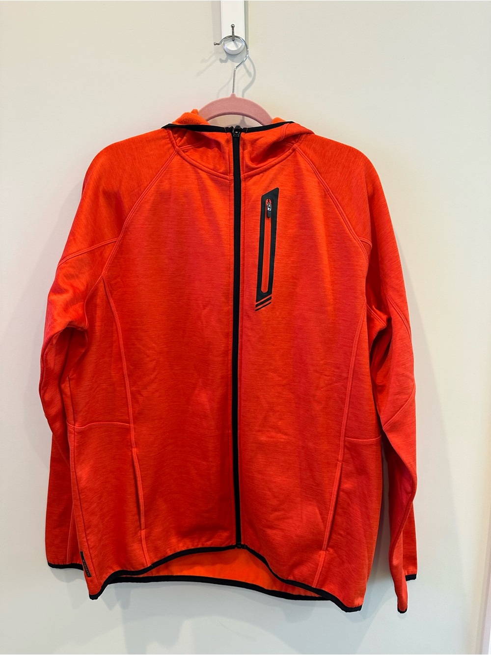 Mondetta Men's Bright Red Full-Zip Performance Jacket with Hood